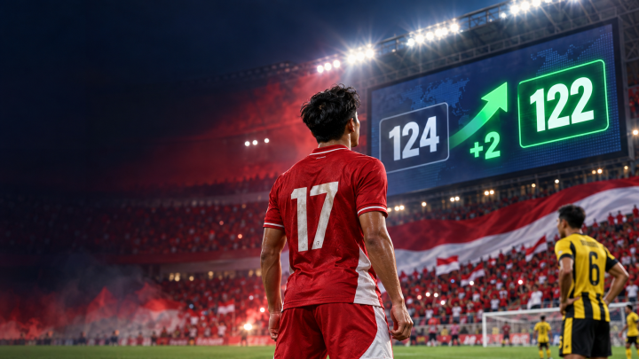 Ranking FIFA Timnas Indonesia Meroket usai Imbang Lawan Malaysia, Naik 2 Tingkat!