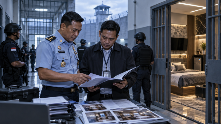 Kementerian Imipas Janji Pemeriksaan Temuan Fasilitas Mewah di Lapas Cibinong Selesai Cepat