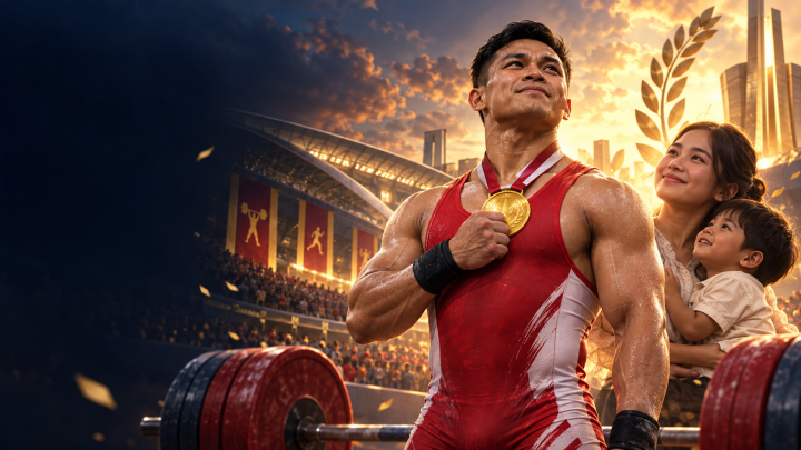 Makna Emas Asian Games 2026 untuk Rahmat Erwin: Perjuangan Seorang Ayah untuk Anak dan Istri!