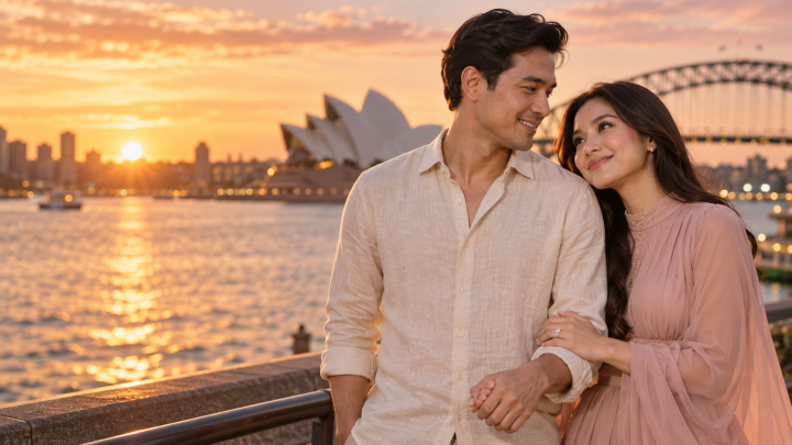 Perjalanan Cinta Abe Hoed dan Belliza Shintya Puteri, Ketemu di Australia hingga Segera Menikah