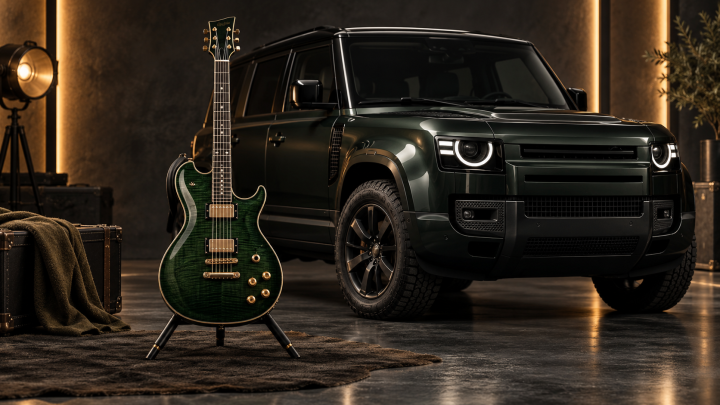 John Mayer Kolaborasi Land Rover Bikin Gitar Listrik, Cuma 2.000 Unit di Dunia