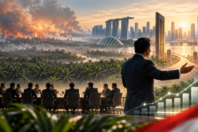 Singapura Panggil 10 Bos Perusahaan Sawit RI soal Karhutla, Rosan Pastikan Investasi Tetap Terbuka