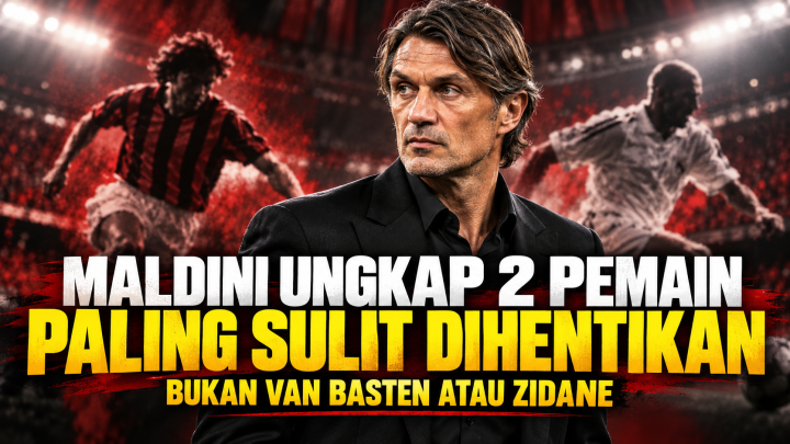 Paolo Maldini Ungkap 2 Pemain Paling Sulit Dihentikan, Bukan Van Basten atau Zidane