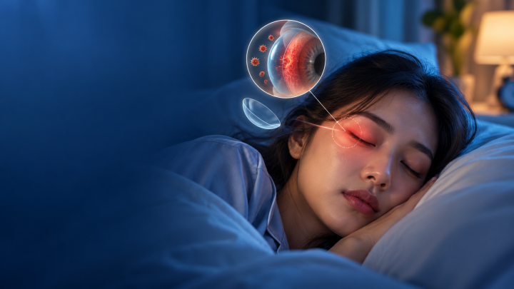 Sering Tidur Pakai Softlens? Hati-Hati Risiko Infeksi Mata