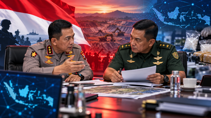 Kapolri Temui Panglima TNI, Bahas Narkoba hingga Tambang Ilegal dan Ancaman Siber