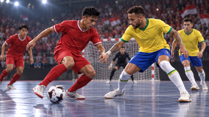 Timnas Futsal Indonesia Vs Brasil, Hector Souto: Mustahil Menang 7-0!