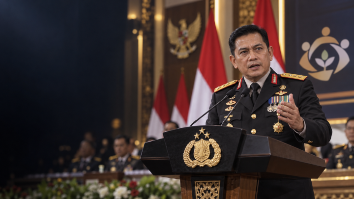 Resmi Pimpin KSP, Listyo Sigit: Siap Ambil Keputusan Sulit demi Program Prabowo