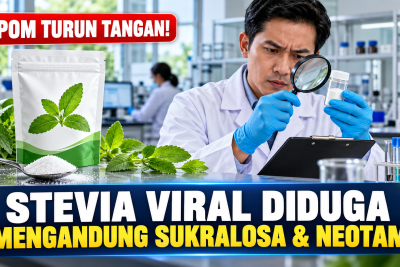 Viral Stevia Lokal Diduga Mengandung Sukralosa dan Neotam, BPOM Turun Tangan!