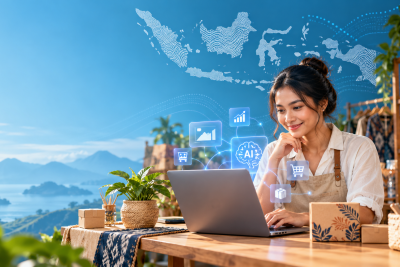 Makin Melek Teknologi, 36,8 Persen UMKM Indonesia Mulai Manfaatkan AI