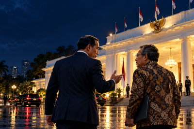 Prabowo Mendadak Panggil Kepala BRIN Arif Satria ke Istana Malam-Malam, Ada Apa?