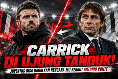 Carrick di Ujung Tanduk! Juventus Bisa Gagalkan Rencana MU Rekrut Antonio Conte