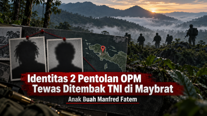 Identitas 2 Pentolan OPM Tewas Ditembak TNI di Maybrat, Anak Buah Manfred Fatem