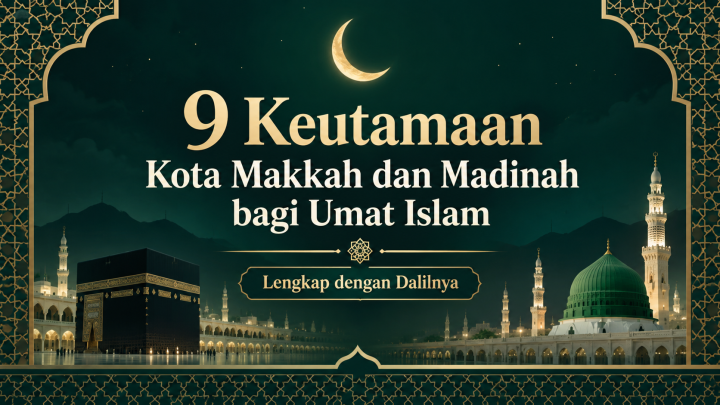 9 Keutamaan Kota Makkah dan Madinah bagi Umat Islam, Lengkap dengan Dalilnya
