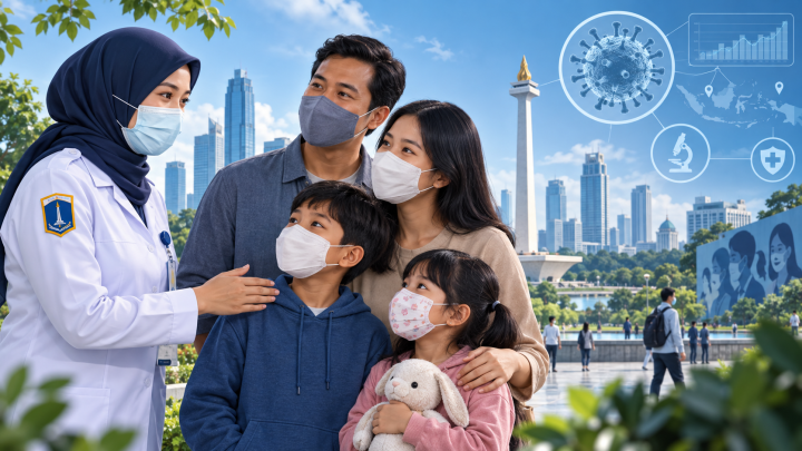 Dinkes Jakarta Terus Pantau Influenza A, Warga Diminta Tetap Tenang