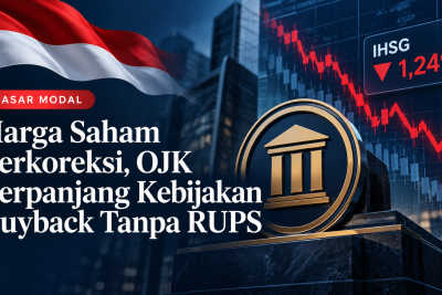 Harga Saham Terkoreksi, OJK Perpanjang Kebijakan Buyback Tanpa RUPS