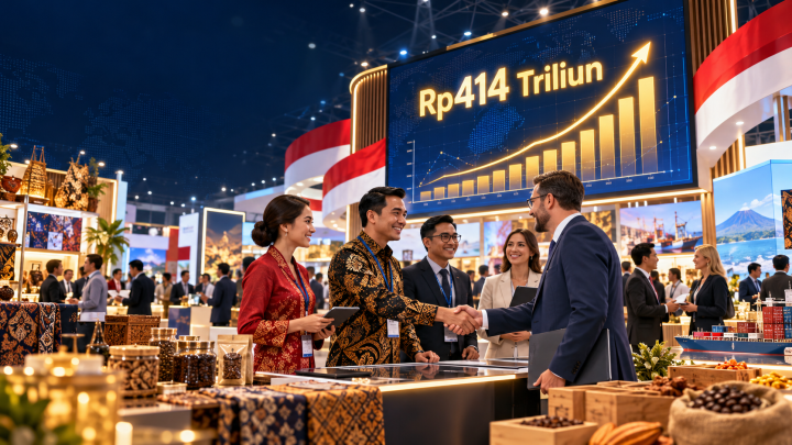 Transaksi Trade Expo Indonesia 2026 Tembus Rp414 Triliun, Lampaui Target