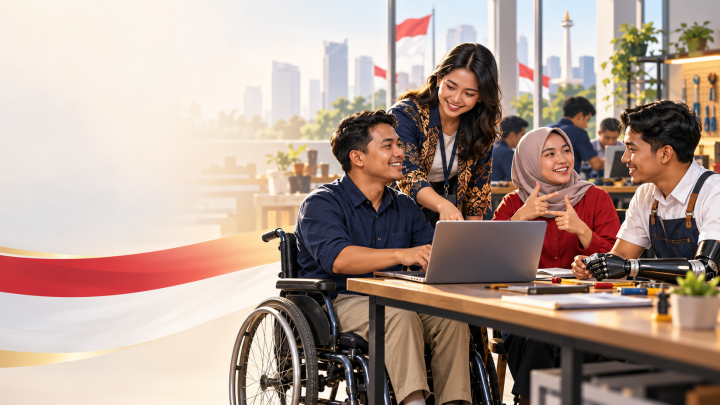 Kemnaker Latih 1.041 Penyandang Disabilitas selama 2026, Mayoritas Dapat Pekerjaan