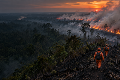 BNPB: 17.942 Hektare Karhutla Belum Padam, Kalteng Prioritas Penanganan