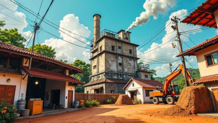 Pabrik Kimia di Cilegon Meledak – Keluarkan Kepulan Asap dan Bau Menyengat