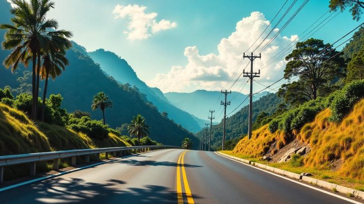 One Way Disetop – Lalu Lintas Puncak Bogor Normal 2 Arah Sore Ini