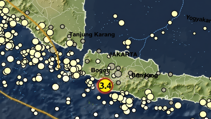 Gempa Hari Ini M 3,5 Guncang Sukabumi – Getaran Dirasakan hingga Cidolo