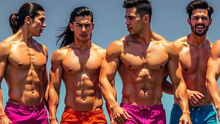 Historic Moment: Viral Kiesha Alvaro dan Nyoman Paul Pamer Perut Six Pack, Netizen Auto Melek!
