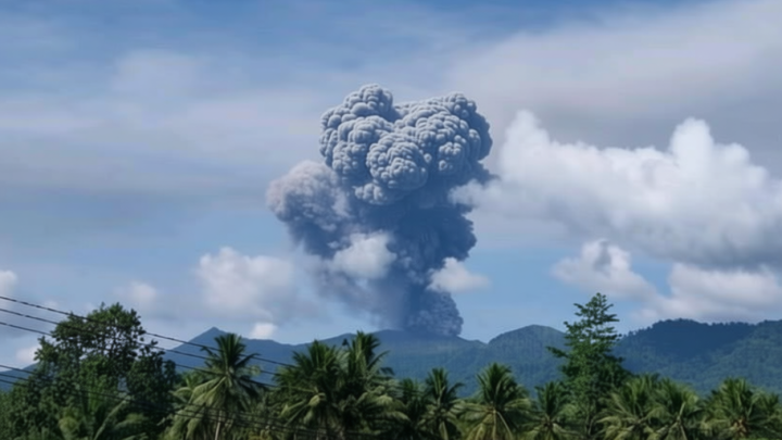 Gunung Dukono Kembali Erupsi – Muntahkan Kolom Abu 3.500 Meter di Atas Puncak