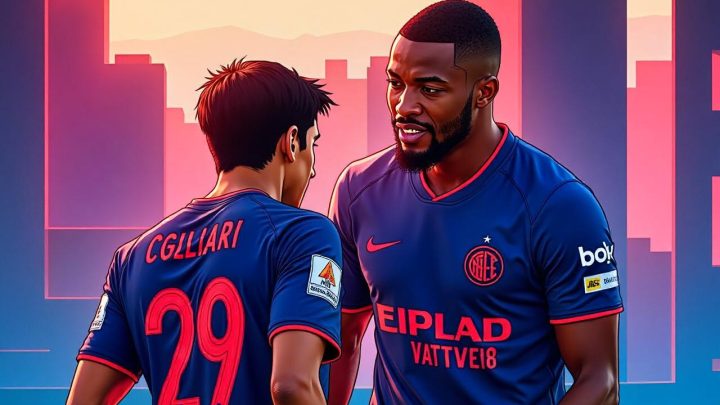 Important Visit: Inter Milan Bidik Bek Tangguh Cagliari, Siapkan Pengganti Denzel Dumfries