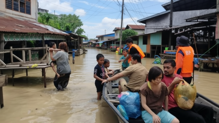 Banjir di Kendari Sultra Telan Korban Jiwa – 2 Tewas dan 3.517 Warga Terdampak
