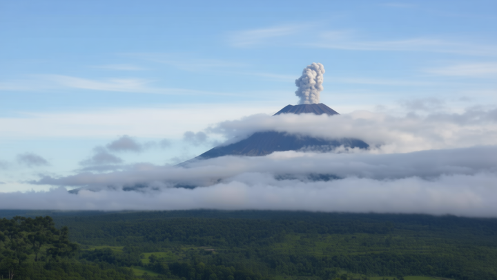 Gunung Semeru Meletus – Muntahkan Abu Vulkanis Setinggi 1.000 Meter
