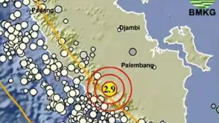 Gempa 2 Menit yang Lalu Guncang Empat Lawang Sumsel – Cek Magnitudonya