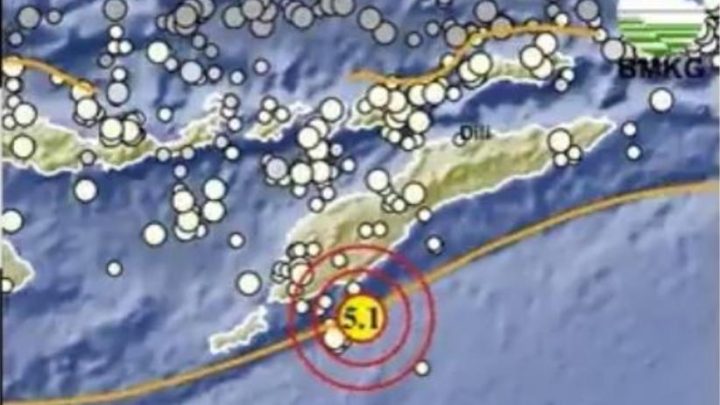 Gempa Magnitudo 5,1 Guncang NTT Pagi Ini – BMKG Pastikan Tak Berpotensi Tsunami