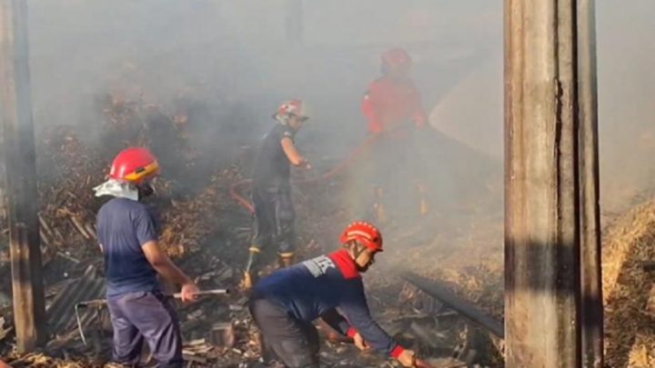 Pabrik Gula di Tulungagung Terbakar – 2 Ton Gula Siap Jual Ludes Jadi Arang