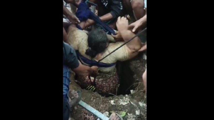 Wanita Obesitas di Situbondo Terperosok Septic Tank Sedalam 4 Meter – Evakuasi Dramatis!