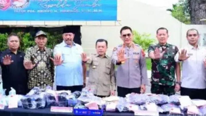Key Strategy: Polda Jambi Musnahkan 20 Kg Sabu dan Ribuan Ekstasi, Perang Besar Lawan Narkoba