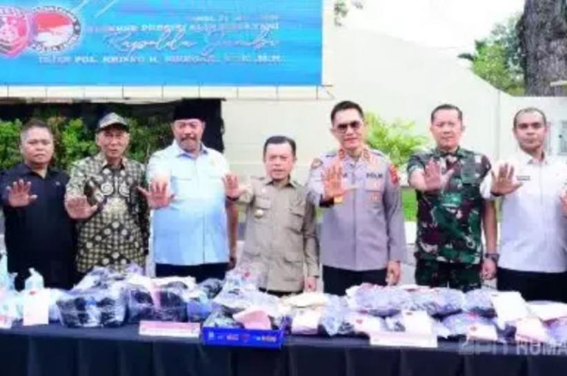 polda_jambi_musnahkan_narkoba
