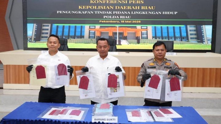 Perusahaan Besar Kelapa Sawit Ditetapkan Tersangka Kasus Perusakan Lingkungan di Pelalawan