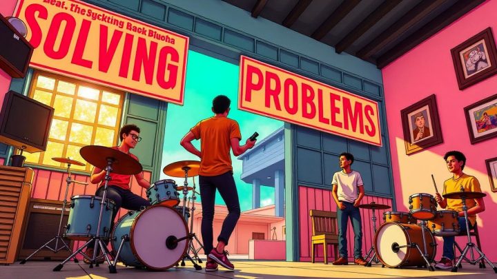 Hadiri Wisuda Anak, Tria The Changcuters Bikin Kejutan Manggung Nyanyi Rock n Roll