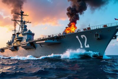 Prajurit Angkatan Laut AS Tewas Ditembak Temannya di Kapal Induk USS John F Kennedy