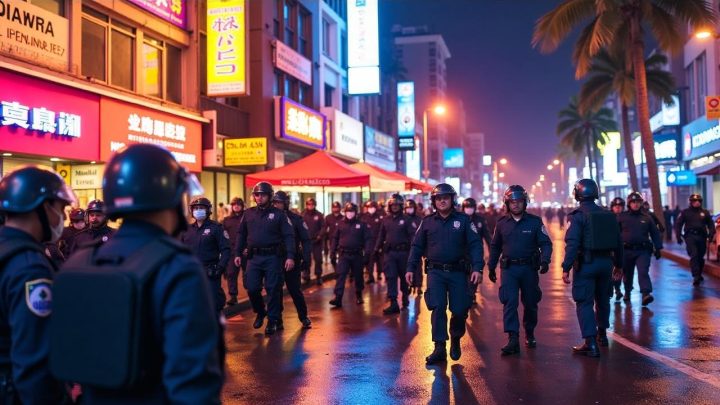 Latest Program: Suasana Terkini Bundaran HI Jakpus Jelang Aksi Demo, Polisi Disiagakan