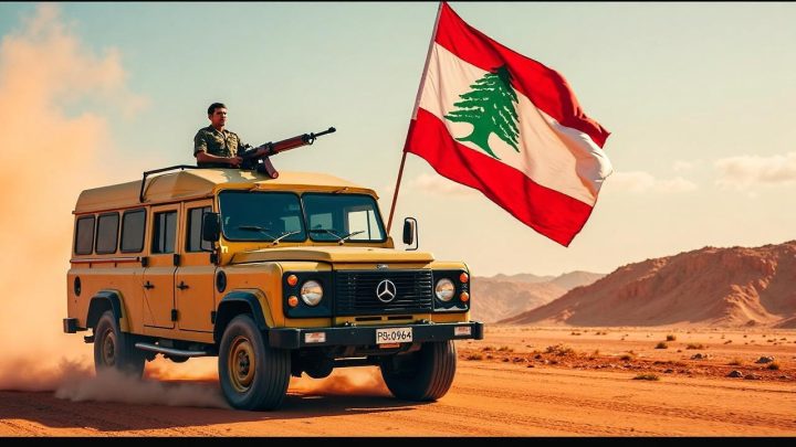 Mobil Dibom Israel – Jenderal Angkatan Darat Lebanon Tewas