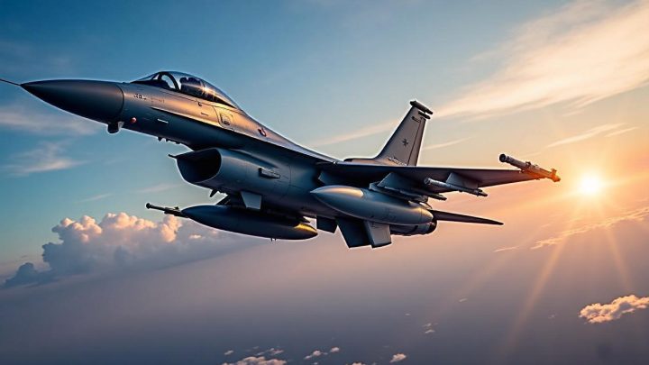 Jet Tempur F-16 AS Tembak Benda Dikira UFO Pakai Rudal Rp9 Miliar – Ternyata Balon Pramuka