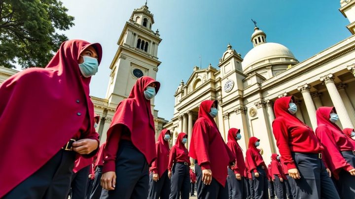 Latest Update: BEM SI Jakarta Bawa 2 Karangan Bunga saat Gelar Demo di Gedung DPR