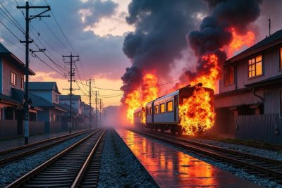 Solving Problems: Kebakaran di Sekitar Rel Padam, KRL Tanah Abang-Duri Kembali Beroperasi Normal
