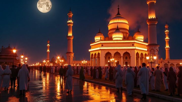Important Visit: Sambut 1 Muharram 1448 H, Ribuan Warga Bangkalan Pawai Obor dan Lampion Raksasa