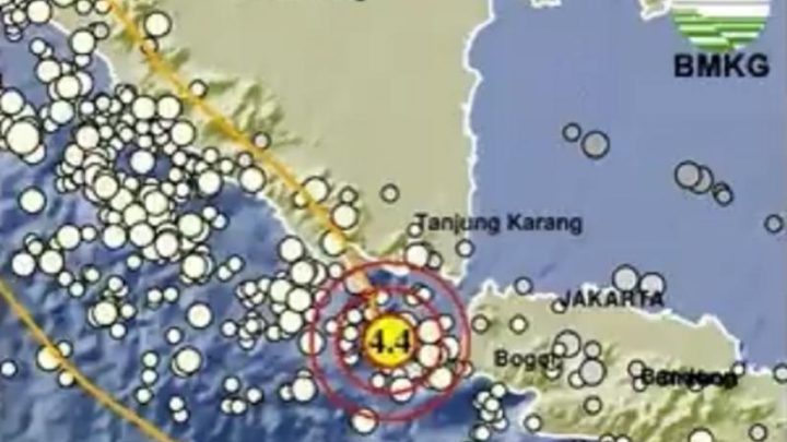 Gempa Hari Ini M 4,4 Guncang Sumur Banten – Berpusat di Laut