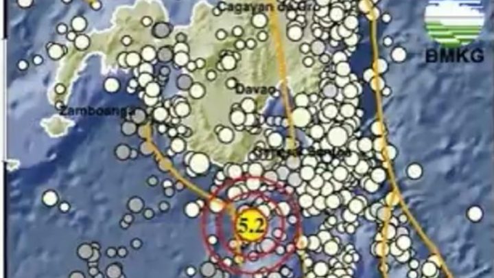 Gempa Hari Ini M 5,2 Guncang Tahuna Sulut – Berpusat di Laut