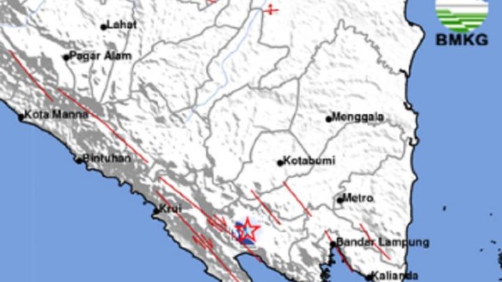 Gempa Hari Ini Guncang Tanggamus Berpusat di Darat – Cek Magnitudonya!
