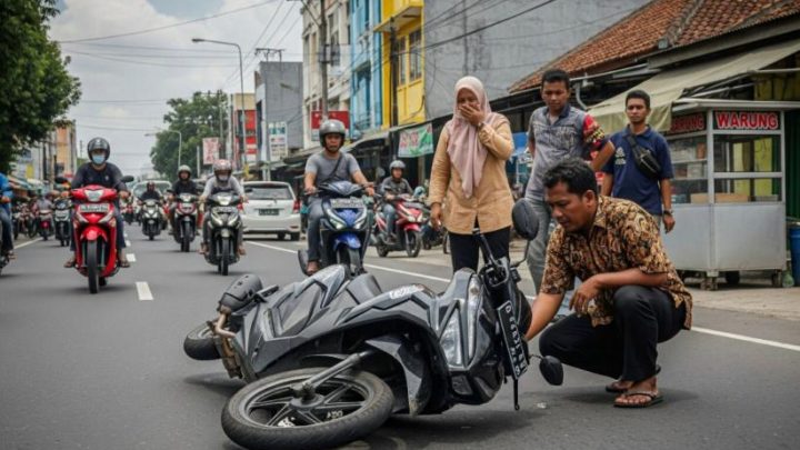 Kecelakaan Maut di Bekasi – Kurir Paket Tewas jadi Korban Tabrak Lari Truk Kontainer