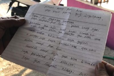 Visit Agenda: Begini Isi Surat Pencuri di Mojokerto usai Gasak Uang demi Bayar Sekolah Anak
